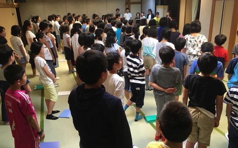 6年 広島平和学習 終礼・み言葉の祭儀