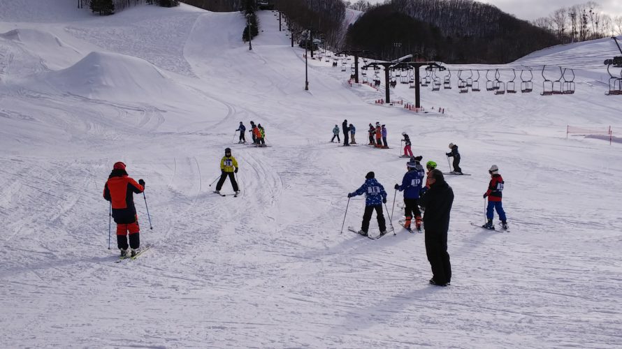 雪の学校 スキーレッスン