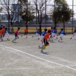 サッカークラブとバスケットボールクラブが目黒星美学園小学校と交流試合を行いました