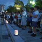6年広島平和学習 2日目 平和のともしびの集い