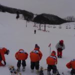 雪の学校　スキーレッスンがスタートしました