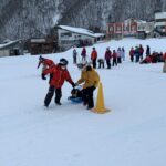 雪の学校　雪上運動会を行いました