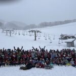 雪の学校　スキーレッスン2日目②