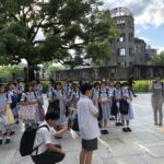 6年生広島平和学習　相生到着
