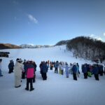 雪の学校　雪上運動会をおこないました