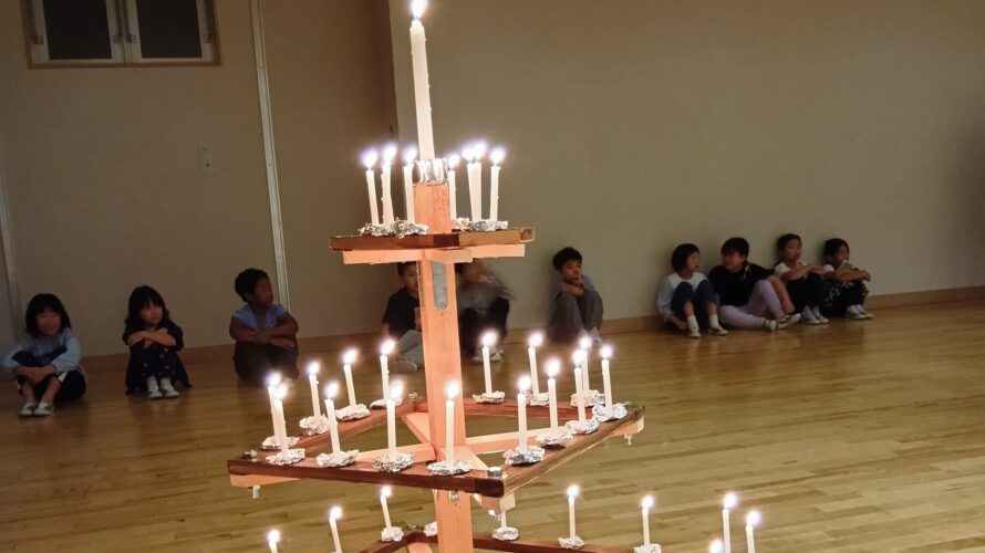 ３年生　富士林間学校　夜