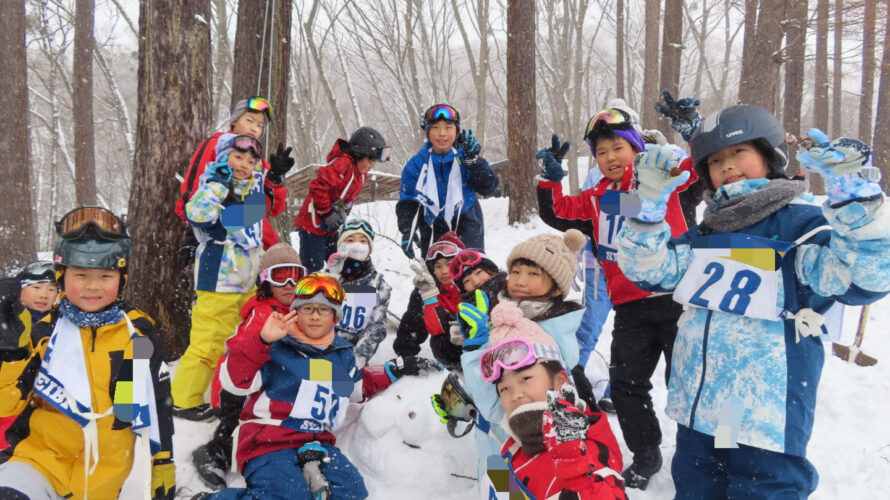 雪の学校　かまくら・雪像作り