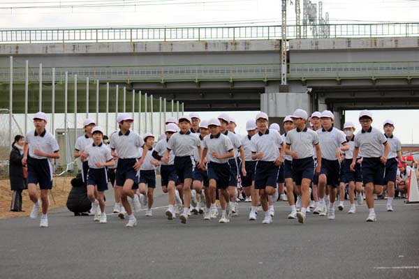 マラソン大会を行いました