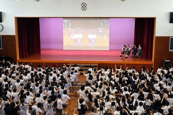 Sr.宮脇道子管区長様 歓迎の集い